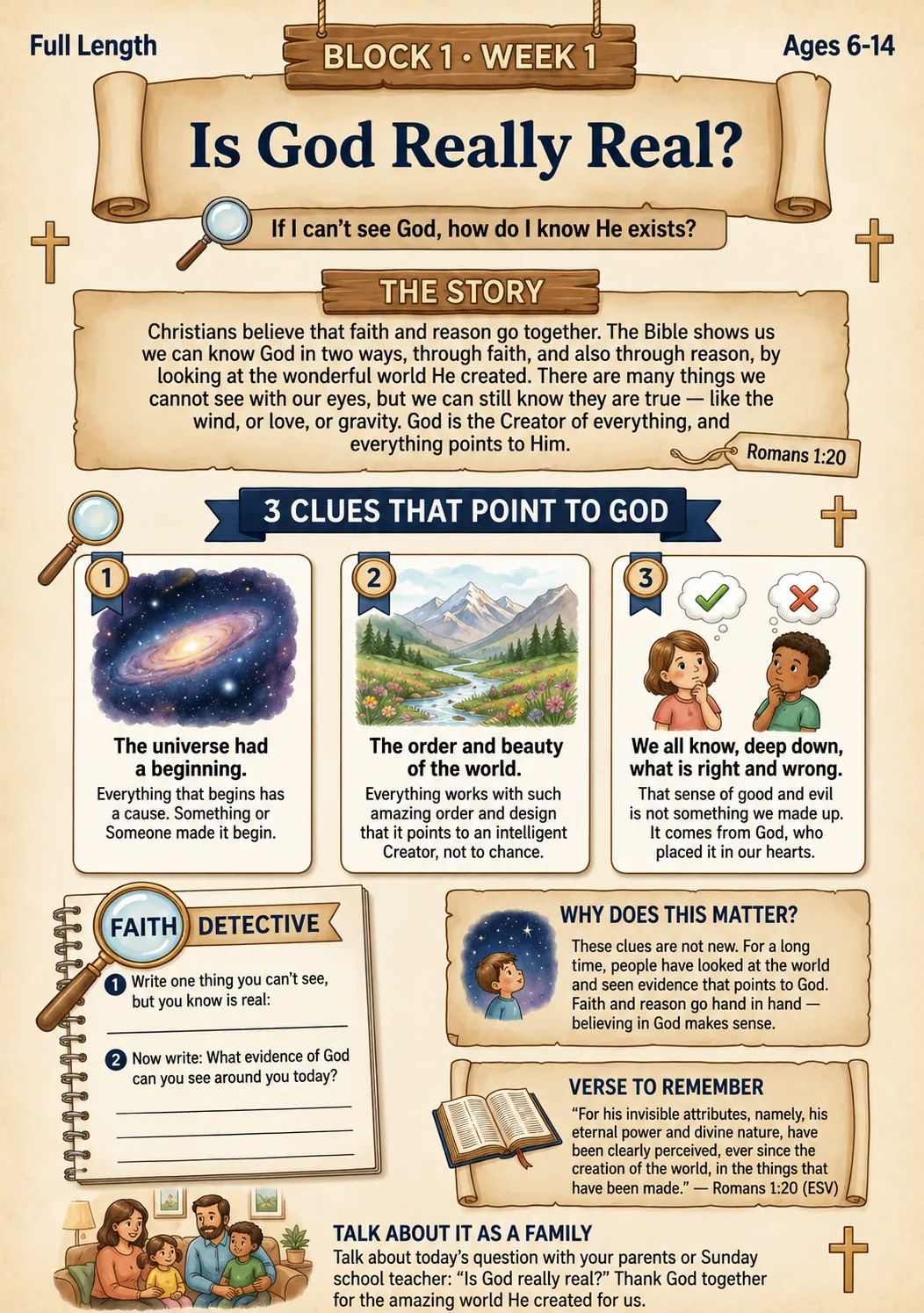 Week 1 — Is God Really Real?